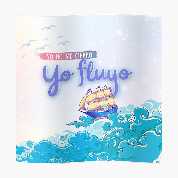 "I flow" Poster