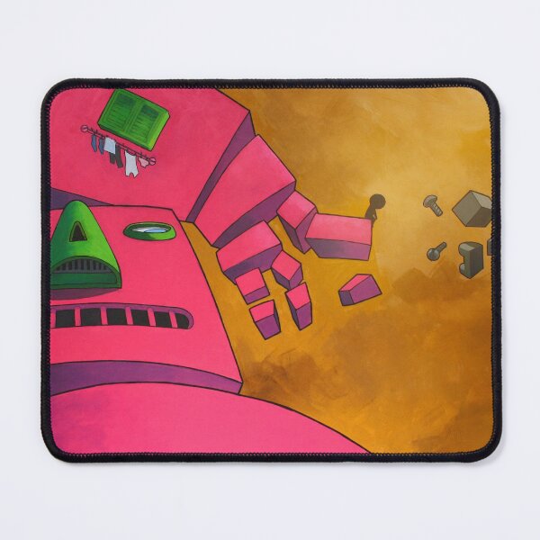 Item preview, Pink robot house designed and sold by BatistaStudio.