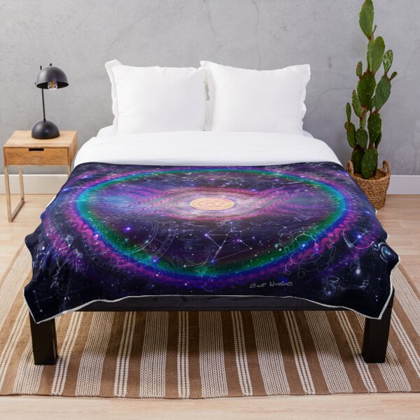 Item preview, BLANKET - Strawberry Moon Cosmic Leylines designed and sold by Brett Warniers.