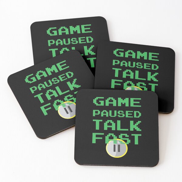Item preview, Game Paused Talk Fast designed and sold by nando270.