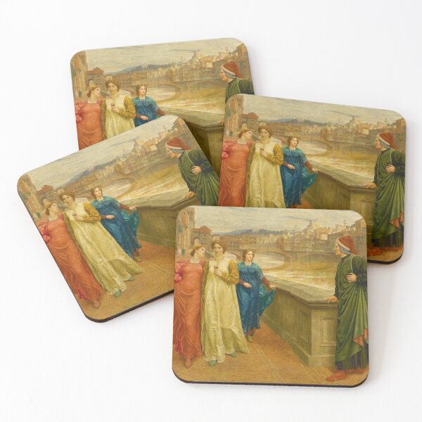 Item preview, Dante And Beatrice - Henry Holiday designed and sold by JDesigningMO.
