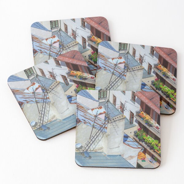 Item preview, Colorful roofs designed and sold by Lukasz Szczepanski.