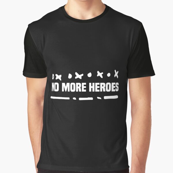 Item preview, no more no more no more heroes Essential T-Shirt designed and sold by One-Stop-Buy.