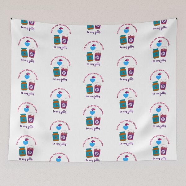 Item preview, You're the Peanut butter to my Jelly designed and sold by LadyBee86.