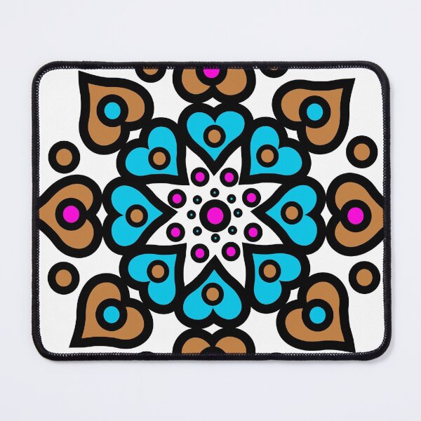 Item preview, Mandala of Hearts designed and sold by Cat Calhoun.