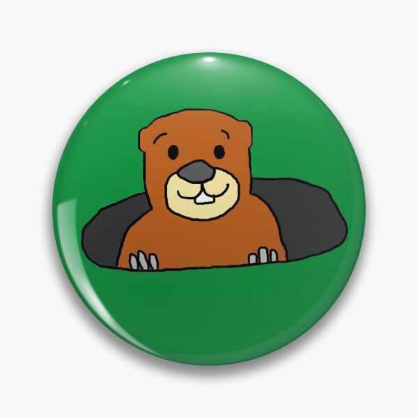 Item preview, Gopher In A Hole Cartoon designed and sold by RevolutionInPaint.