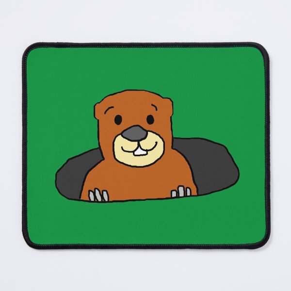 Item preview, Gopher In A Hole Cartoon designed and sold by RevolutionInPaint.