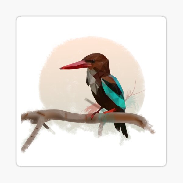 Chilling Bird Sticker