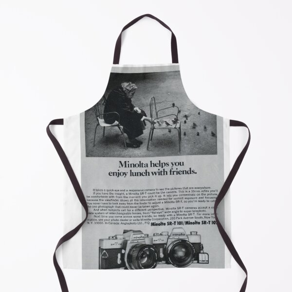 Item preview, Minolta SR-T 101 and 102 Advertisement Lunch with Friends designed and sold by Daddyo's Hidden Back Patio.