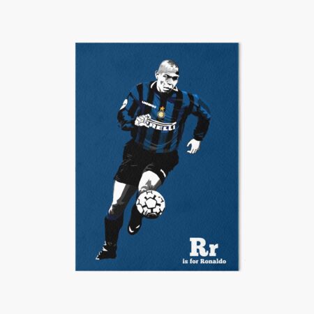 R is for (the real) Ronaldo Art Board Print