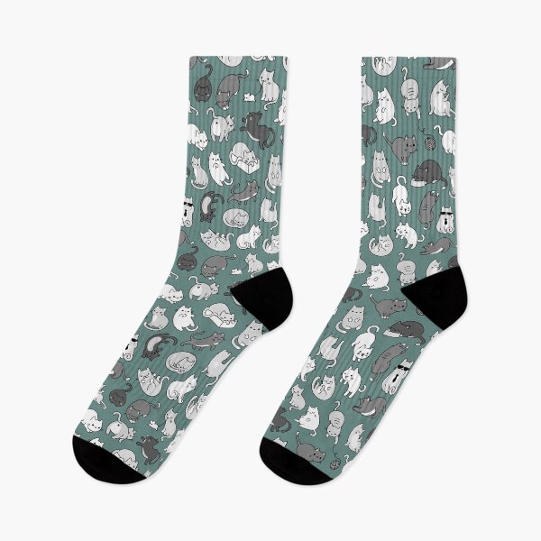 Item preview, Cute Cats Pattern Illustration designed and sold by BluePlanet.