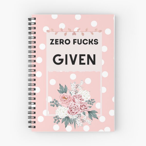 Item preview, Zero Fucks Given - Floral designed and sold by salmamzr.