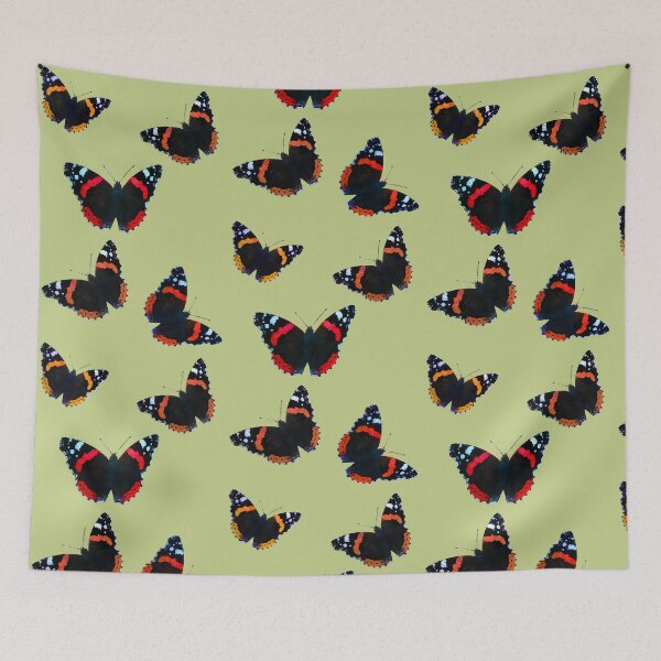 Item preview, Red admiral butterfly designed and sold by Greengardens36.