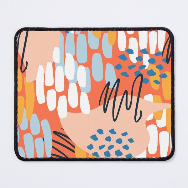 Item preview, Tangerine, Mustard And Blush Modern Contemporary Pattern designed and sold by DEC02.