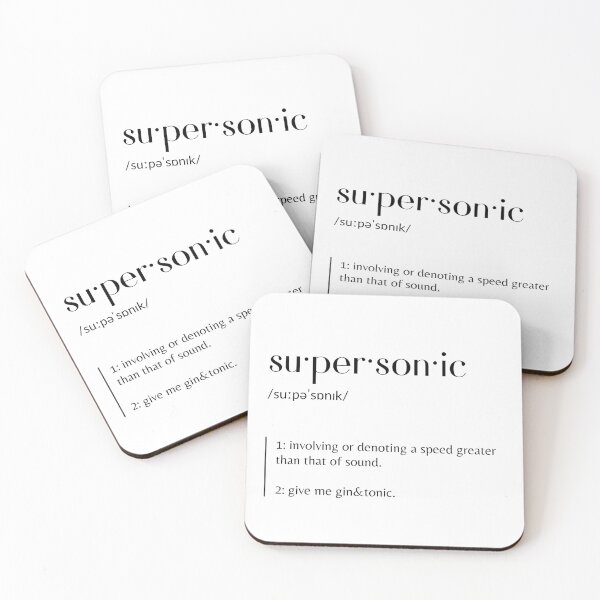 Item preview, definition of: supersonic designed and sold by wilhelmmontes.