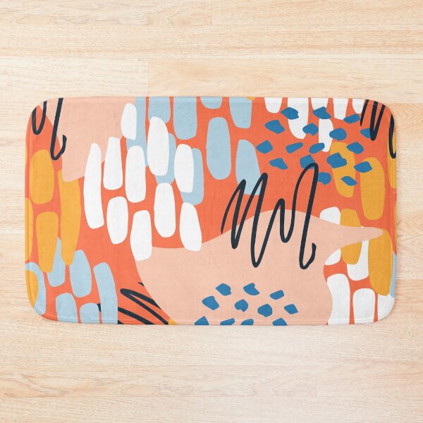 Item preview, Tangerine, Mustard And Blush Modern Contemporary Pattern  designed and sold by DEC02.