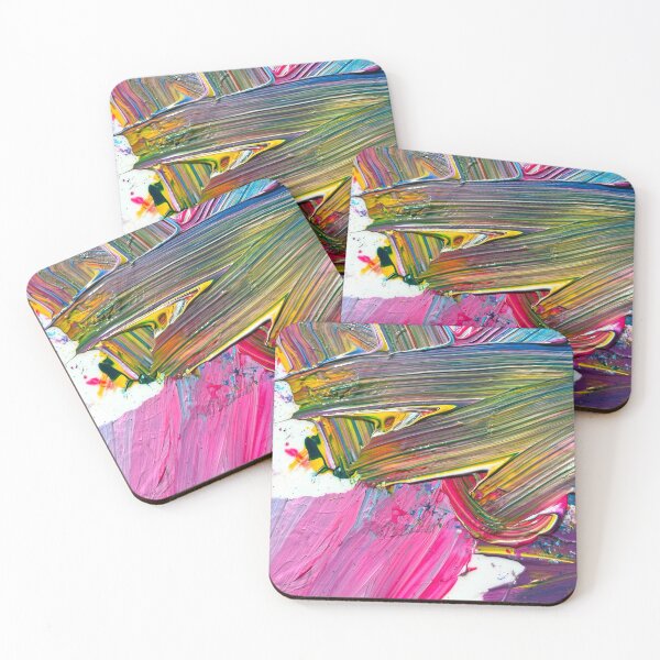 Item preview, An Artist's Colorful Paint Palette with Rainbow Paint Smears  designed and sold by Daydreamer Alley.