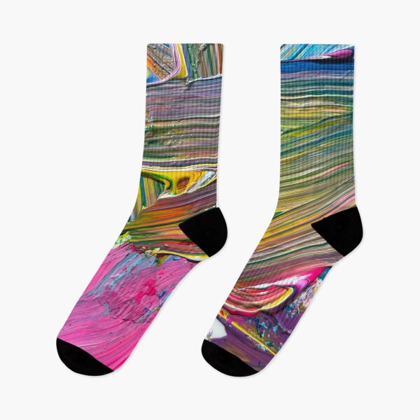 Item preview, An Artist's Colorful Paint Palette with Rainbow Paint Smears  designed and sold by Daydreamer Alley.