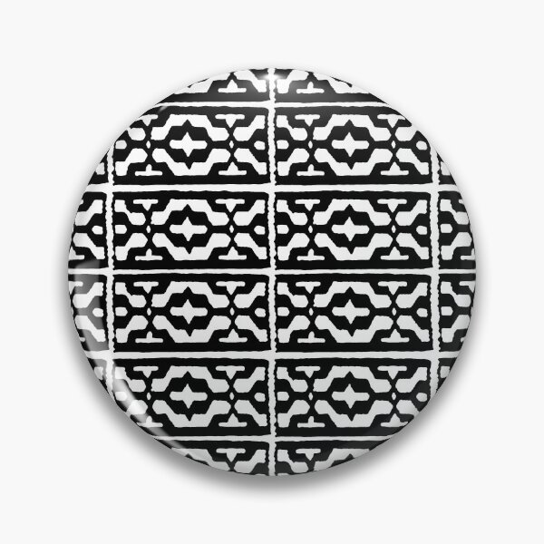 Item preview, Patrón de cuadrícula temático Ainu designed and sold by BReinbold.