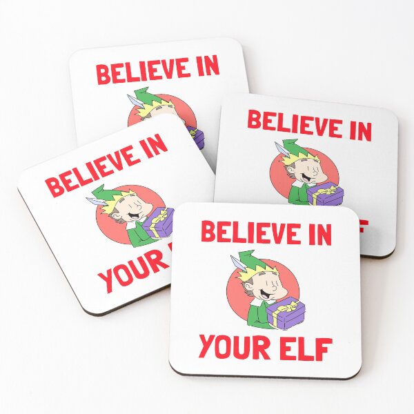 Item preview, Believe In Your Elf designed and sold by crazydotdesigns.