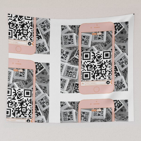 Item preview, Cell Phone Qr Code designed and sold by aliyeus.
