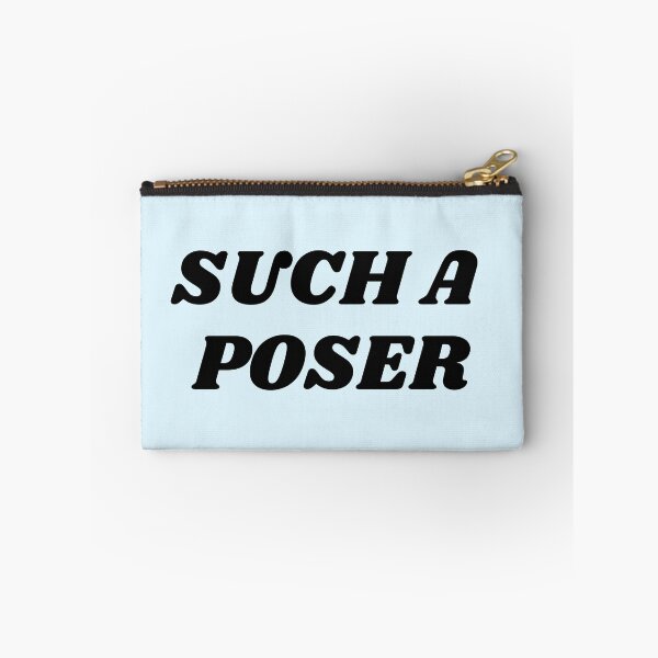 Item preview, Such a Poser Black Font designed and sold by sucinatsangg.