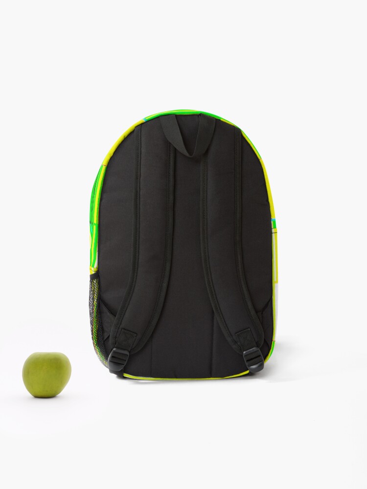 Thumbnail 2 of 3, Backpack, Spectrum data glitch designed and sold by UDDesign.