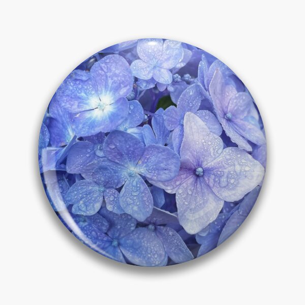 Item preview, Deep Blue Hydrangea After Rain designed and sold by Dusty-Penny.