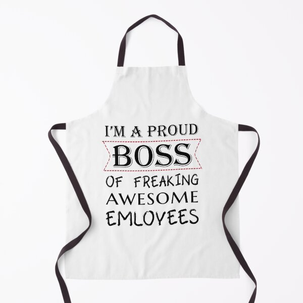 Item preview, I am a proud boss of freaking awesome employees - Best boss ever - Bosses day designed and sold by Alice-Elgawi.