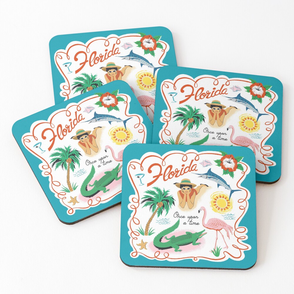Item preview, Coasters (Set of 4) designed and sold by Rubyritz.