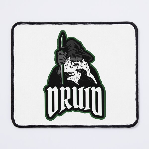 Item preview, Druid with Ravens designed and sold by WizardsCouncil.