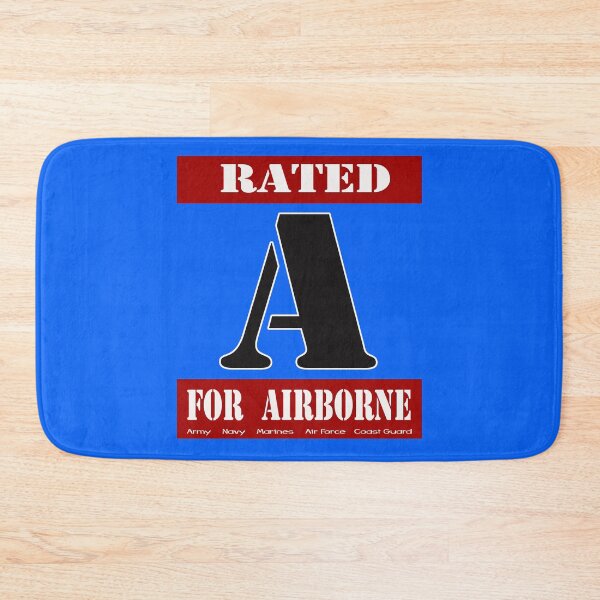Item preview, Rated A for Airborne designed and sold by Buckwhite.