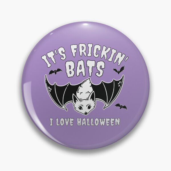 Item preview, It's Frickin Bats I Love Halloween, Pastel Goth designed and sold by Everythingafter.