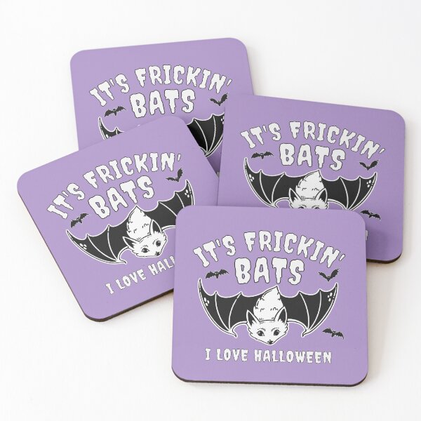 Item preview, It's Frickin Bats I Love Halloween, Pastel Goth designed and sold by Everythingafter.