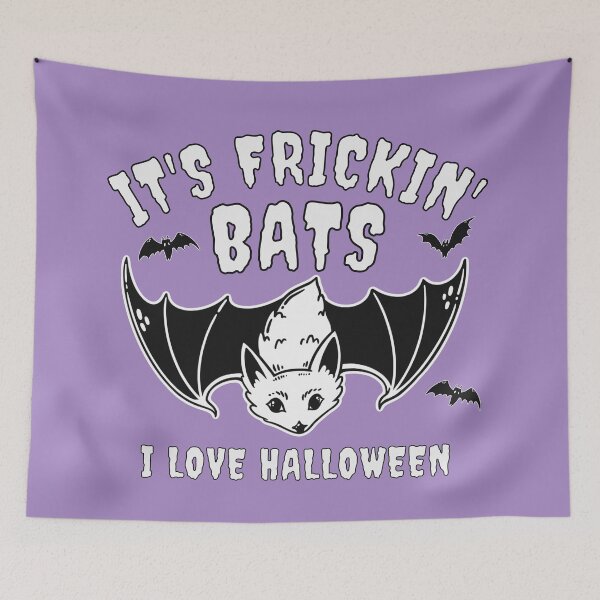 Item preview, It's Frickin Bats I Love Halloween, Pastel Goth designed and sold by Everythingafter.