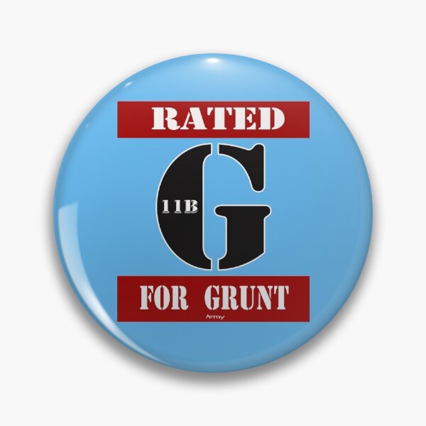 Item preview, Rated G for Grunt designed and sold by Buckwhite.
