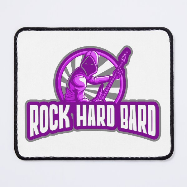 Item preview, Rock Hard Bard designed and sold by WizardsCouncil.