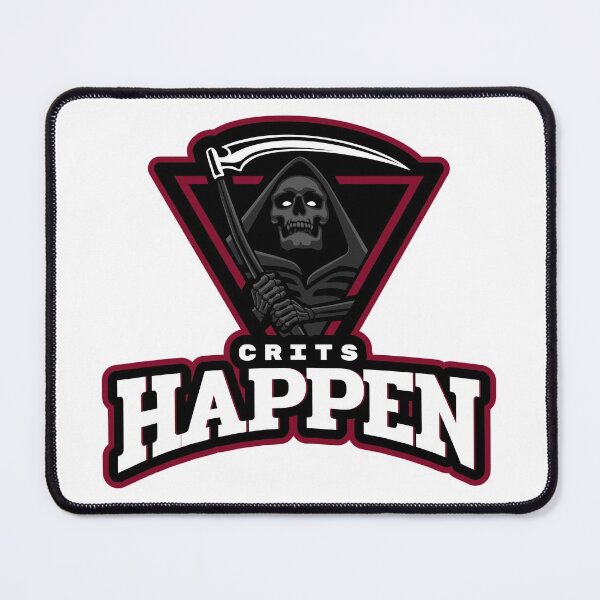 Item preview, Crits Happen designed and sold by WizardsCouncil.