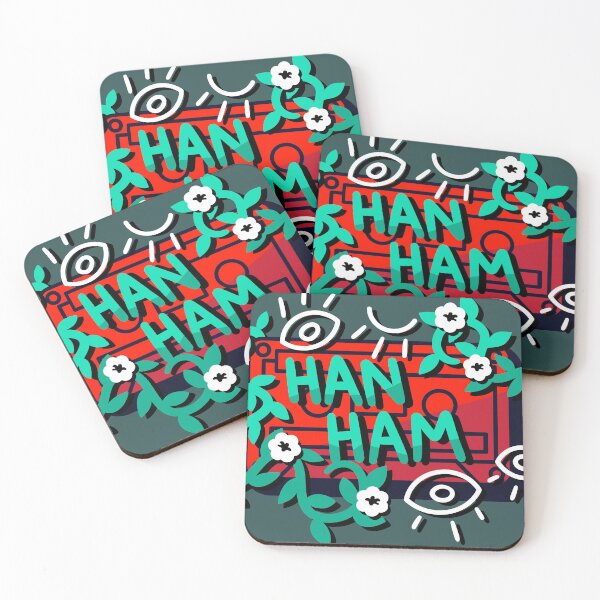 Item preview, Statement Han Ham - Red/Green designed and sold by rollingtape.