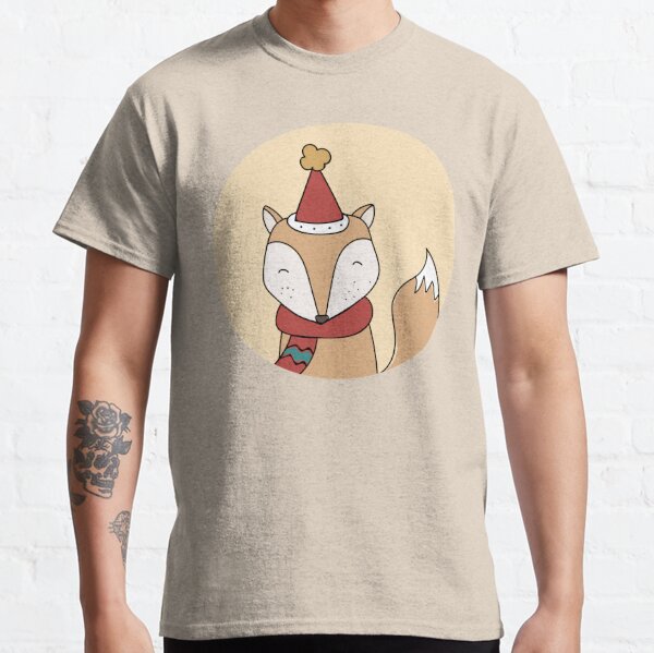 Christmas Fox Classic T-Shirt