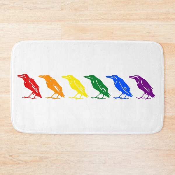 Item preview, La bandera del orgullo del cuervo | Amigos córvidos designed and sold by llevine2934.
