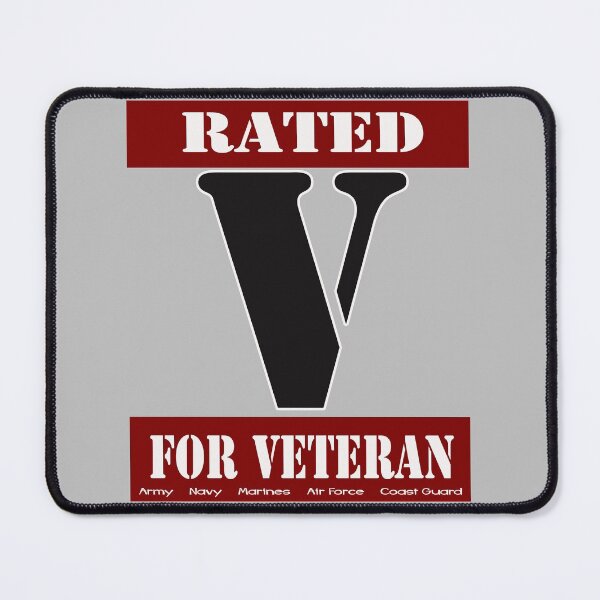Item preview, Rated V for Veteran designed and sold by Buckwhite.