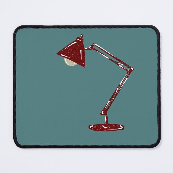 Aperçu de l'œuvre Lampe de bureau vintage en linogravure créée et vendue par UDDesign.