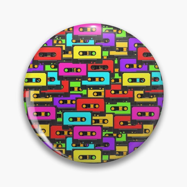 Item preview, Cintas de audio análogas coloridas de los años 80 designed and sold by UDDesign.