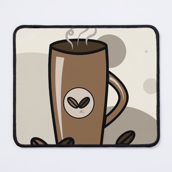 Item preview, Steaming Latte Mug Design designed and sold by iCraftCafe.