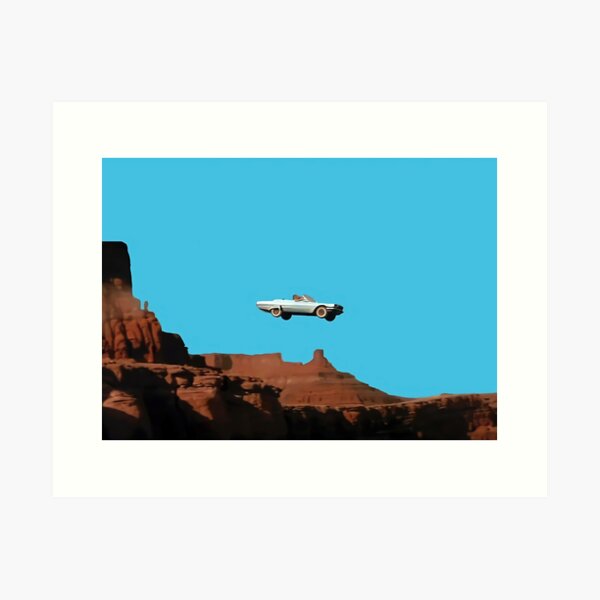 Thelma and Louise Art Print by morganmakes