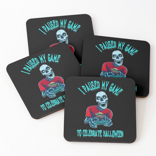 Item preview, I Paused My Game To Celebrate Halloween designed and sold by paulocampos.