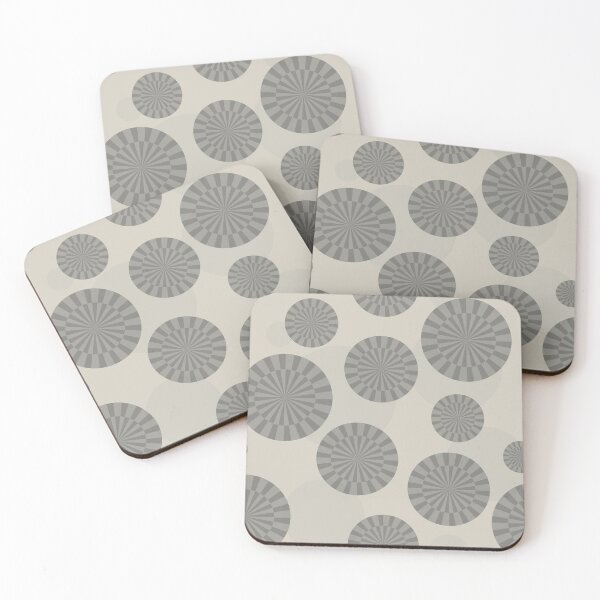 Item preview, Brownish abstract sunray circle pattern designed and sold by UDDesign.