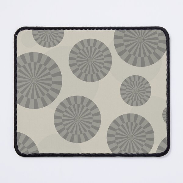 Item preview, Brownish abstract sunray circle pattern designed and sold by UDDesign.