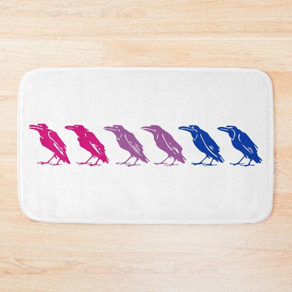 Item preview, La bandera del orgullo bisexual del cuervo | Amigos córvidos designed and sold by llevine2934.